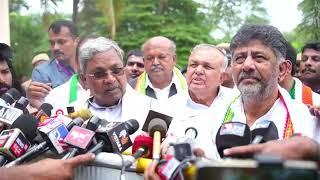 LIVE: Congress candidate for Channapatna assembly by-election. P Yogeshwar submits…