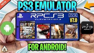 PS3 Emulator For Android - RPCS3 7.0 Setup/Settings & Gameplay Test | PS3 Games On Mobile!