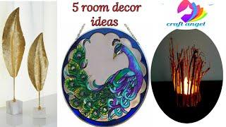 5 diy waste material craft  |craft angel