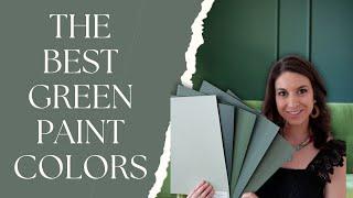 Green is in! The best green paint colors for your home