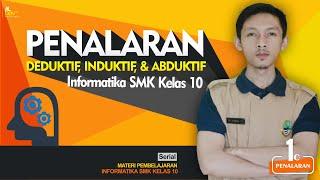 Penalaran Deduktif, Induktif, dan Abduktif - Informatika SMK Kelas 10