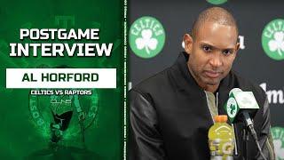 Al Horford: We're CONFIDENT in Jayson Tatum Game Winning Shots | Celtics vs Raptors Postgame