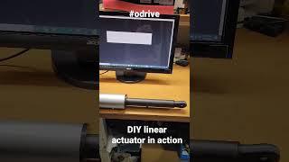 DIY Linear Actuator moving