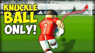 We Can SCORE KNUCKLE BALL ONLY! - Real Futbol 24