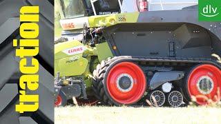 Claas Jaguar 960 Terra Trac in der traction Arbeitsprobe