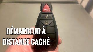 S6-E6 DÉMARREUR À DISTANCE  CACHÉE SUR TOUT LES  DODGE GRAND CARAVAN