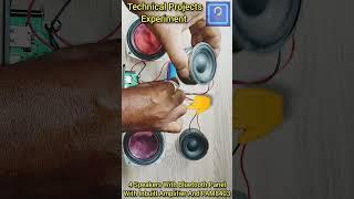 PAM8403 Board Connection With Bluetooth Inbuilt Amplifier Board | PAM8403 |Full Video In Description