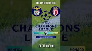 Champions League - Benfica vs. Monaco - Prediction by The Dice! 