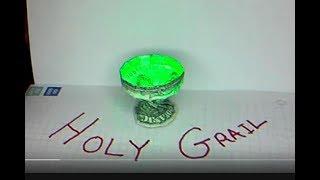 Money Origami Tutorial HOLY GRAIL Dollar Original Design © #DrPhu MoneyGami Chalice, Goblet Cup