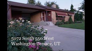 Real Estate Video Washington Terrace Utah 5072 South 550 West