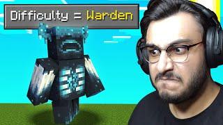 MOST DIFFICULT MINECRAFT BOSS EVER WARDEN (NEW UPDATE) | RAWKNEE