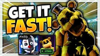 FASTEST Way to get The NEW *NIGHTMARE* ITS ME Unit OVERNIGHT!  | Five Nights TD