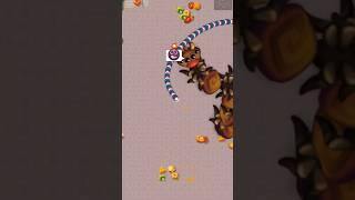 giant spider ️ snake in wormszoneio gameplay #wormszoneio #wormszone #gamingshorts #gamer_uncle77