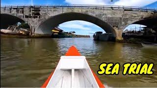 P2 - SEA TRIAL NG ATING SPEED BOAT | BOTE BOTE