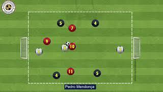 Position Game '4v4 + 3 neutral players (2 GK's)' by Pedro Mendonça