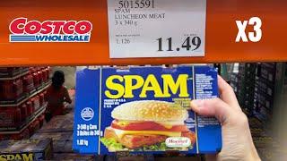 Spam Luncheon Meat 3 x 340g from Costco