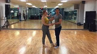 West Coast Swing lessons online with D’Amico Dance Intermediate Class Recap 6/21/18