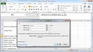 Excel tutorial: Nested IF function in Excel 2010
