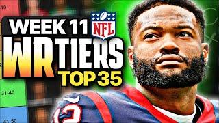 Week 11 Fantasy Football WR Rankings (Top 35)