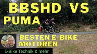 Bafang  BBSHD vergleich zum Puma/GMAC (Nabenmotor) beste E Bike Motoren im vergleich