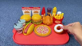 Toys ASMR 9 Minutes Satisfying with Unboxing Fast Food Playset, Baby Alive Collection