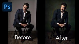 How to Add Texture Backgrounds to Portraits in Photoshop