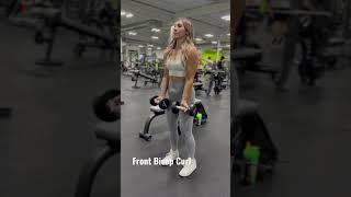 Front Bicep Curl - Dumbbell