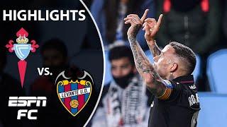 Roger Marti saves a point for Levante in draw with Celta Vigo | LaLiga Highlights | ESPN FC