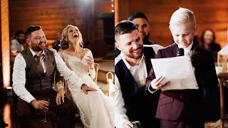 Junior best man gives most adorable speech to mom and dad // Listen to what he says at the end! 