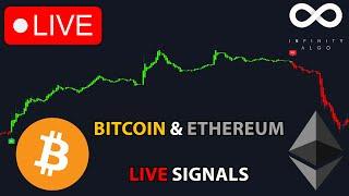  Live Bitcoin & Ethereum Signals | Free 5m Chart BTC ETH Crypto Trading Analysis & Prediction