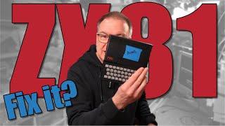 ZX81 Repair and Keyboard Replacement