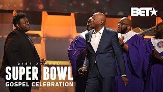 Donnie McClurkin & Melvin Crispell III Join NFL Choir For A Praise Session | Super Bowl Gospel 2020