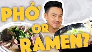 Phở or Ramen? - Asian Showdown - Lunch Break!