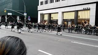 ELIZABETH RODRIGUEZ(MODEL) & MR. RIEPEL(MANAGER) @ST. PATRICK'S DAY PARADE 3/17/18