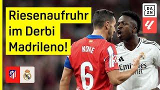 Spielunterbrechung, Rote Karte & Tore! Hitziges Stadtderby: Atletico  - Real Madrid | LaLiga | DAZN