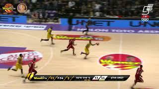 Michale Kyser Points in Hapoel U NET Holon vs  Hapoel Haifa