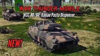 NEW! VCC-80/60 gameplay: Italian Pasta Dispenser - War Thunder Mobile