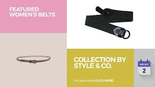 Collection By Style & Co. Featured Women's Belts