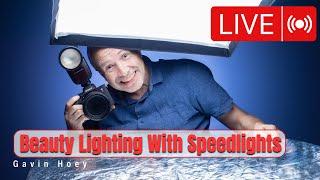 Beauty Lighting With Speedlights & Vibrant Colours... LIVE Q&A