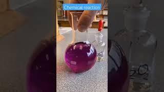 chemical reaction #chemistry #scienceeducation #viral #viral_video /इस गांव की अनपढ़ मिट्टी #short