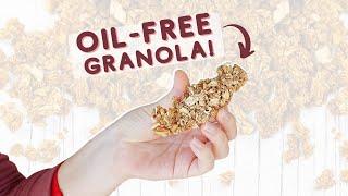 Easy Healthy WFPB Granola! Oil-Free, VEGAN & Refined Sugar Free! Recipe from Shane & Simple!