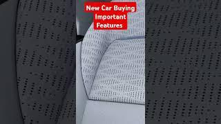 New Cars Buying Must Important Features #apssasticar #automobile
