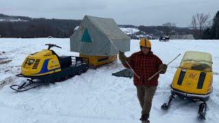 Rare Find: Exploring the Vintage Ride-Lite Snow Camper