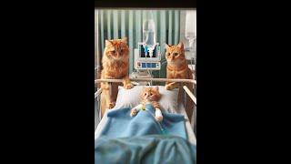 The story of the ginger kitten  #cat #cute #kitten