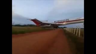 Accidente Boeing 727 Aerosucre compilado