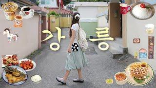 강릉천재의 강릉여행 완벽코스현지인맛집.숙소추천.카페투어.소품샵.중앙시장.리틀다이너.툇마루.강릉 브이로그