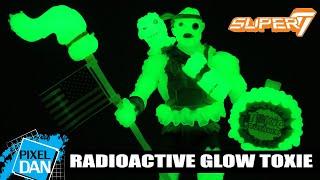 Radioactive Glow Toxie Super7 Action Figure Review | Toxic Crusaders