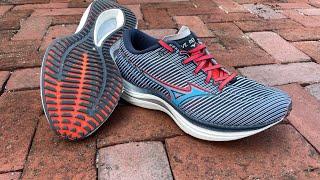 Wave Rebellion Review. Mizuno''s Bio Based PEBA Midsole, Max Cushioned Plated Trainer .