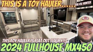 Nicest Toy Hauler EVER!? 2024 DRV Fullhouse MX450