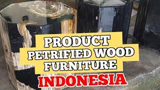 COMPANY PETRIFIED WOOD FURNITURE INDONESIA. Eps 1